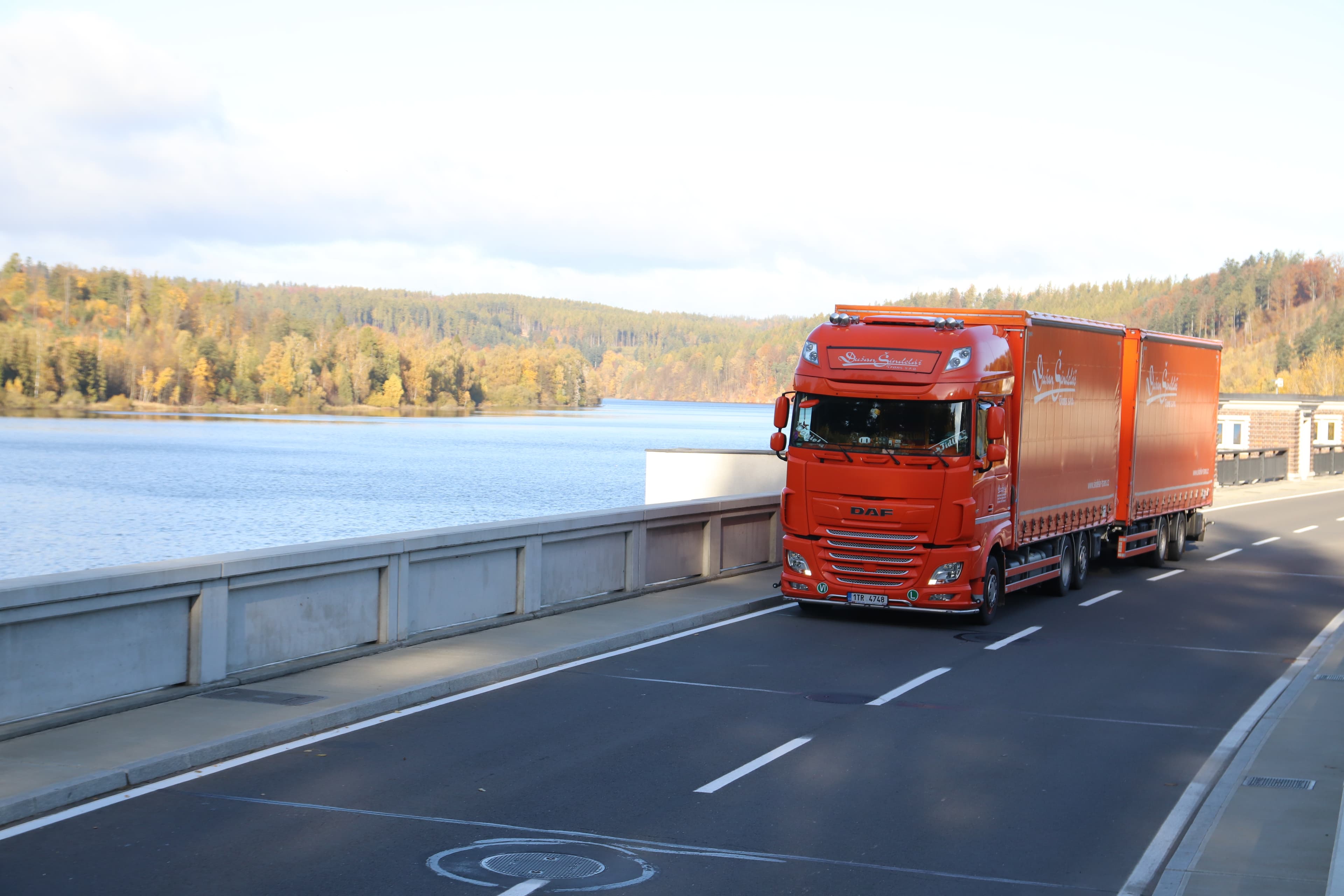 Kamionová doprava na evropských silnicích